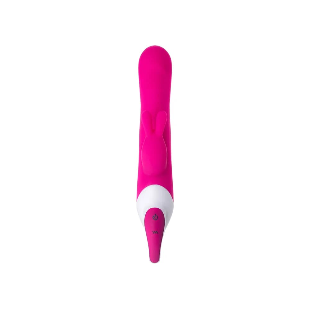 Jos Elly Isıtmalı ve Çift Motorlu G Noktası Klitoral Vibratör Pembe 21.5 cm thumbnail 2