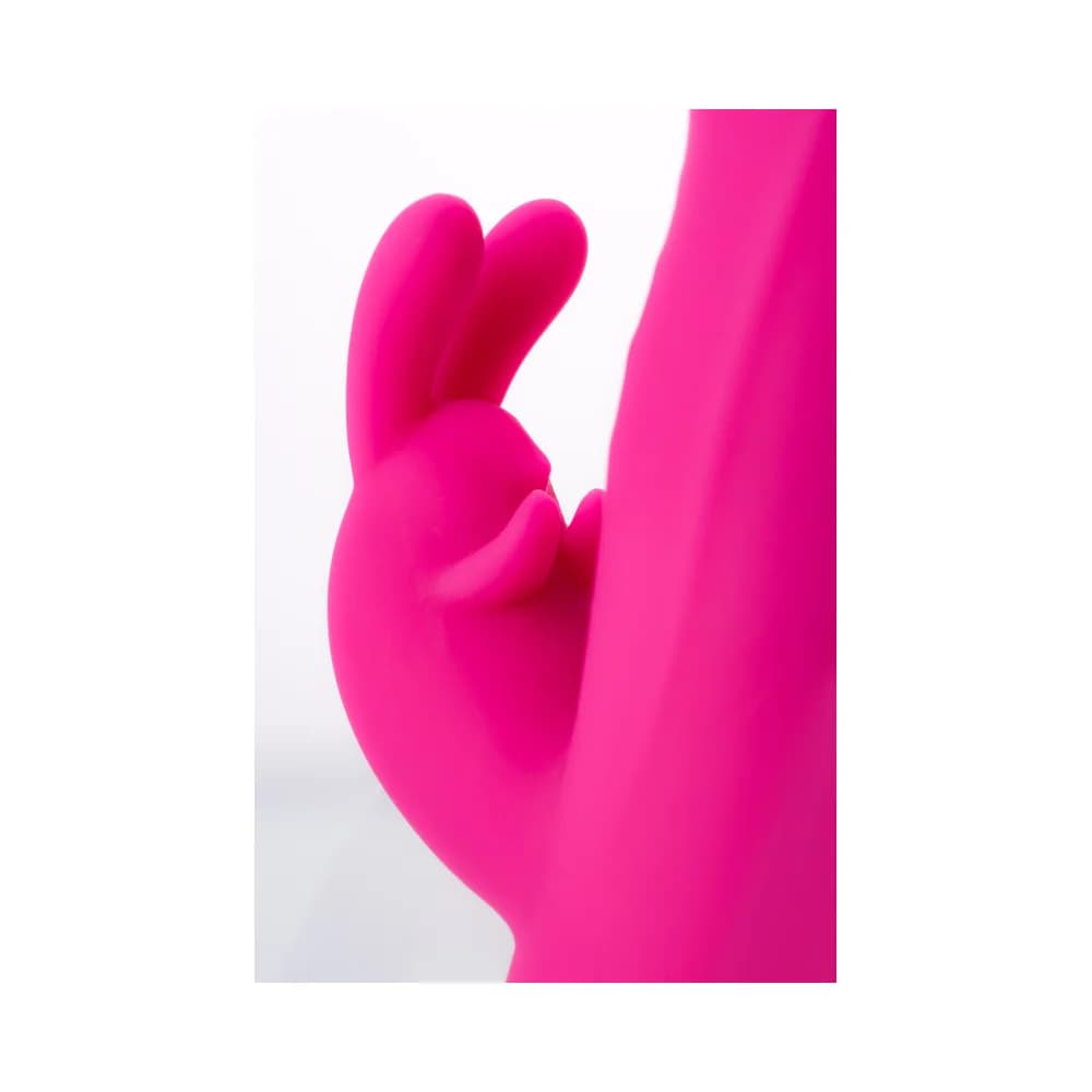 Jos Elly Isıtmalı ve Çift Motorlu G Noktası Klitoral Vibratör Pembe 21.5 cm thumbnail 13