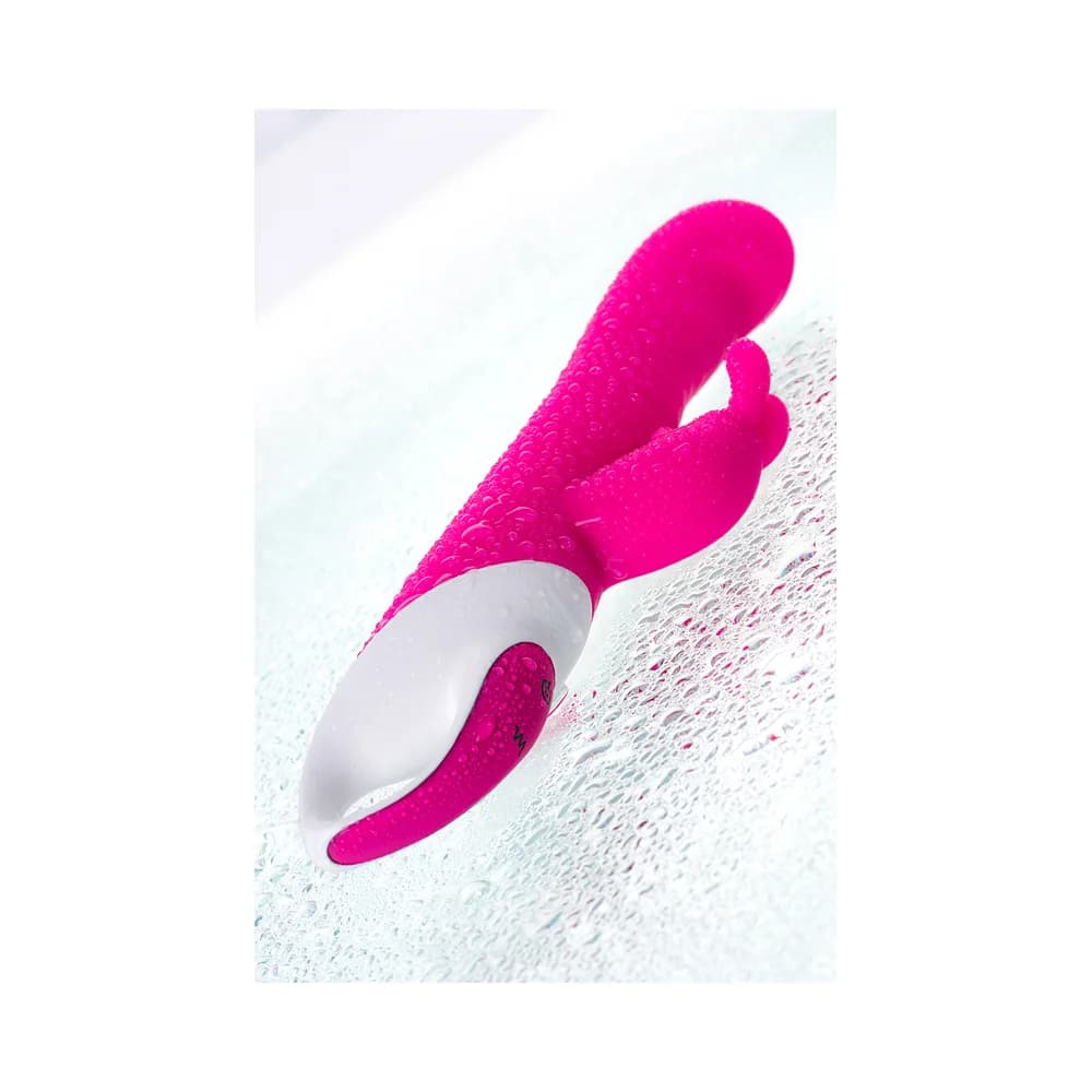Jos Elly Isıtmalı ve Çift Motorlu G Noktası Klitoral Vibratör Pembe 21.5 cm thumbnail 19