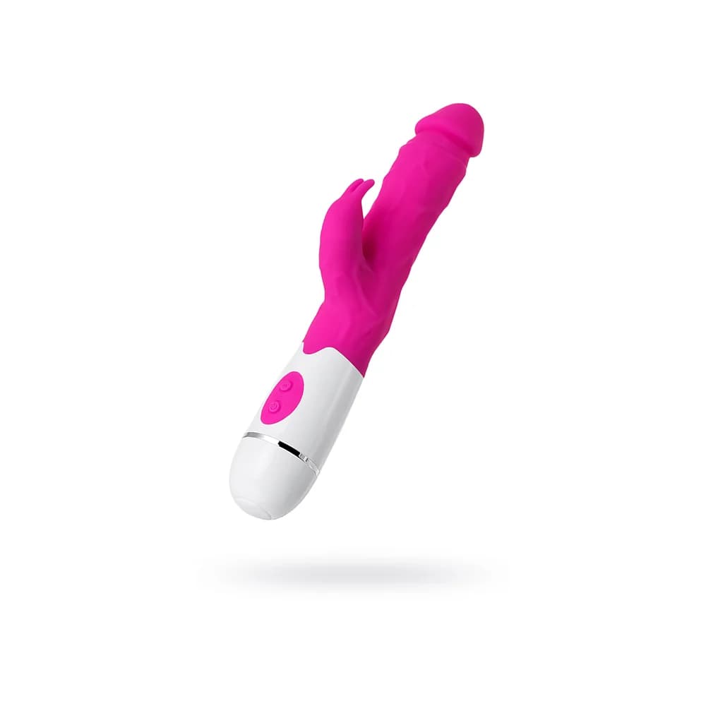 A-Toys by TOYFA Mist Silikon Pembe Klitoral Uyarıcılı Vibratör 25.4 cm