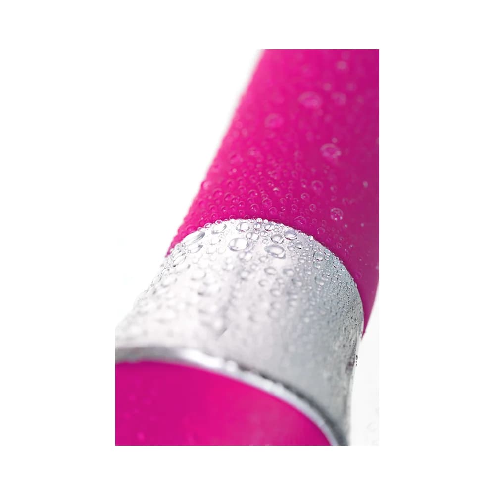Jos Loly Çift Etkili Klitoral ve G Noktası Uyarıcı Silikon Vibratör - Pembe 21.6 cm thumbnail 13