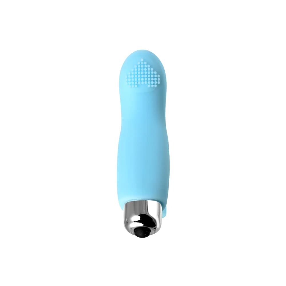 Jos Danko G Noktası Mavi Silikon Parmak Vibratörü 9.5 cm thumbnail 2