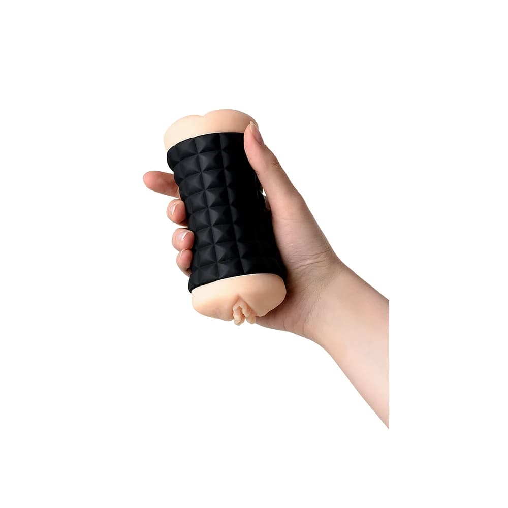 Jos Janice Çift Taraflı Gerçekçi Mastürbatör - 14.5 cm Ten Rengi thumbnail 7