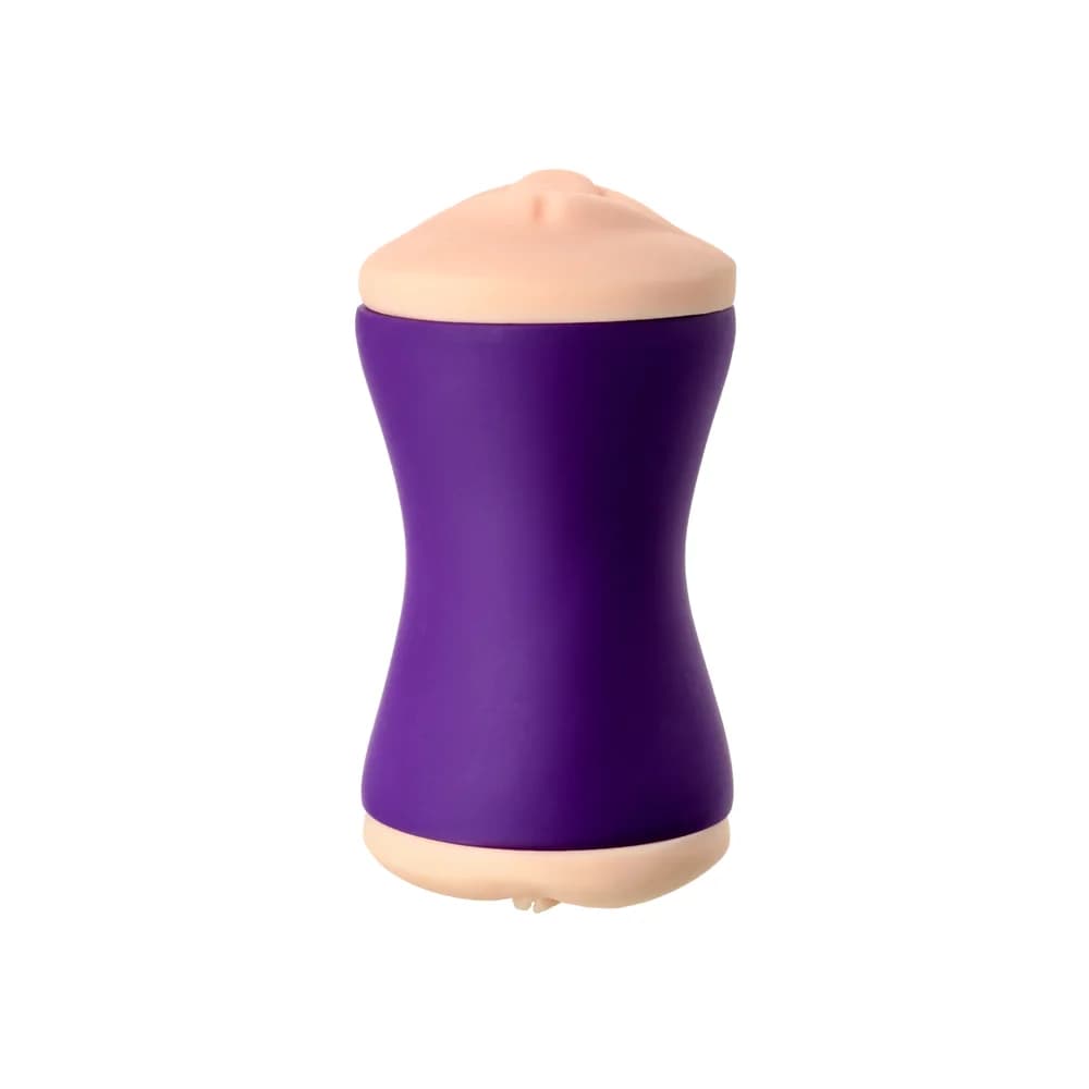Jos Çift Taraflı Gerçekçi TPR Mastürbatör 17.5 cm Ten thumbnail 4