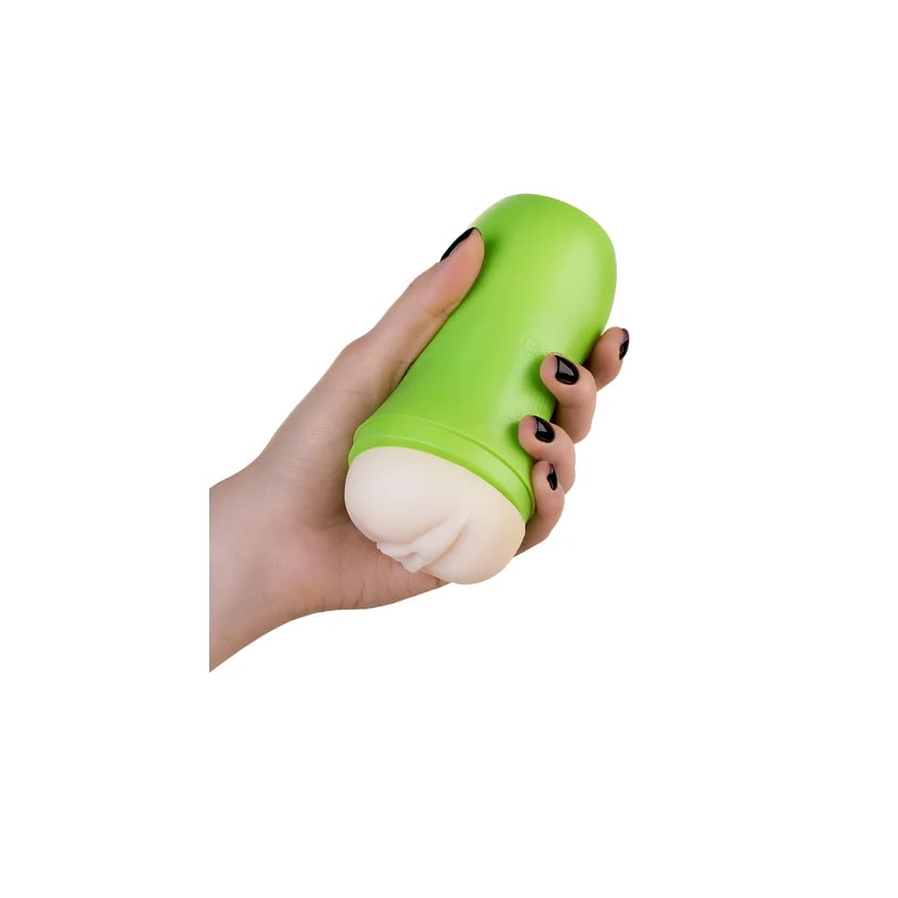 A-Toys by TOYFA Crista Ergonomik Kompakt TPE Mastürbatör Yeşil 14 cm thumbnail 5
