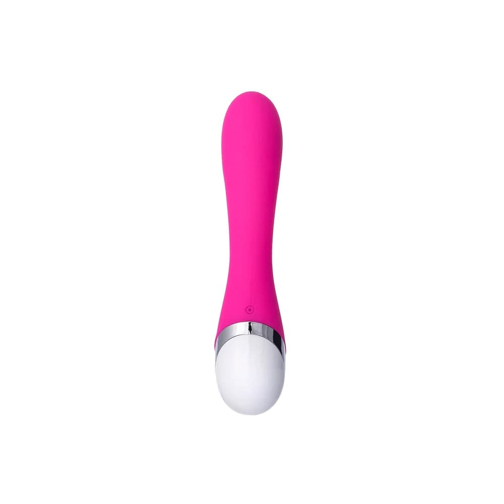 L'Eroina 19 cm Klitoral Stimülatörlü Silikon Vibratör - Pembe thumbnail 5