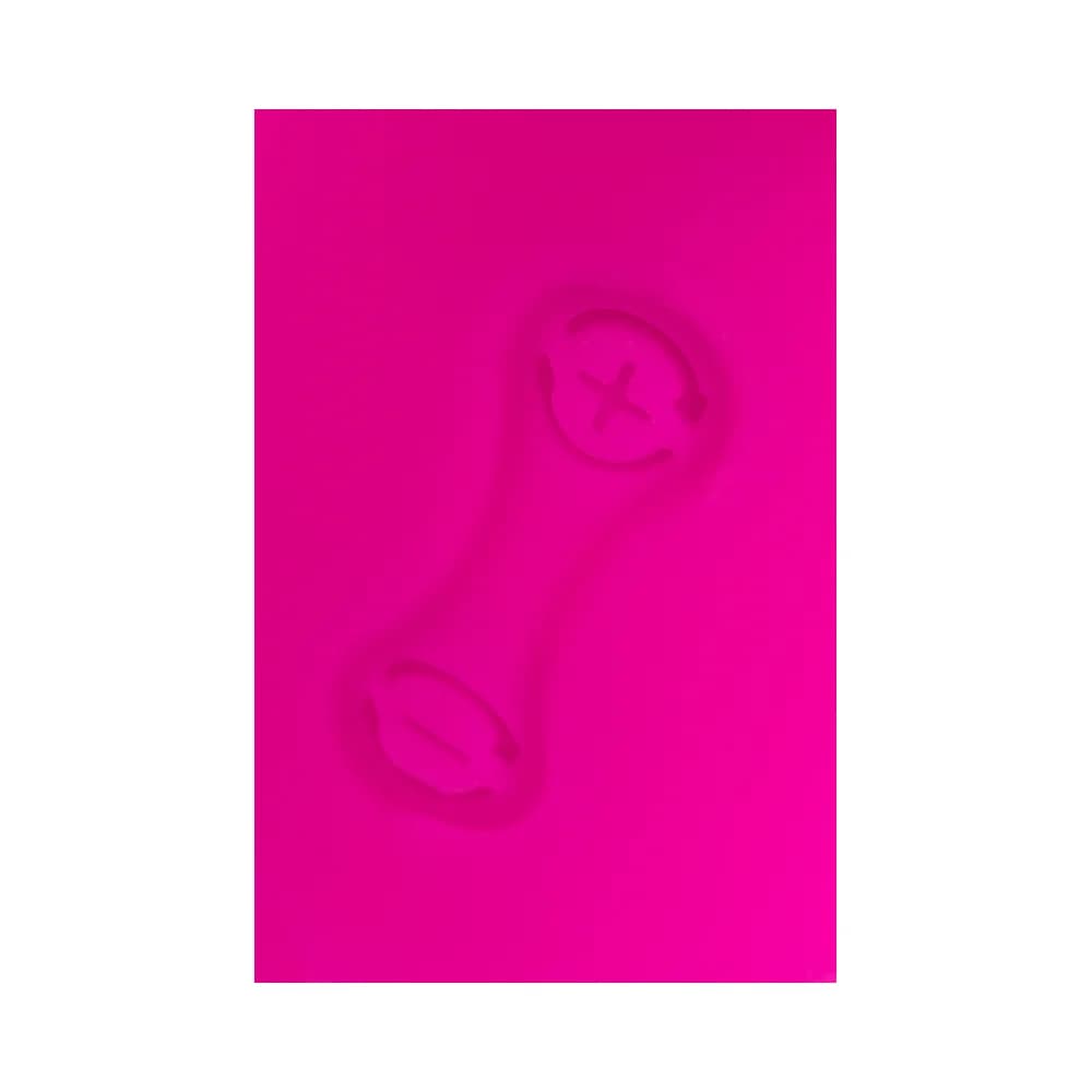 L'Eroina 19 cm Klitoral Stimülatörlü Silikon Vibratör - Pembe thumbnail 10