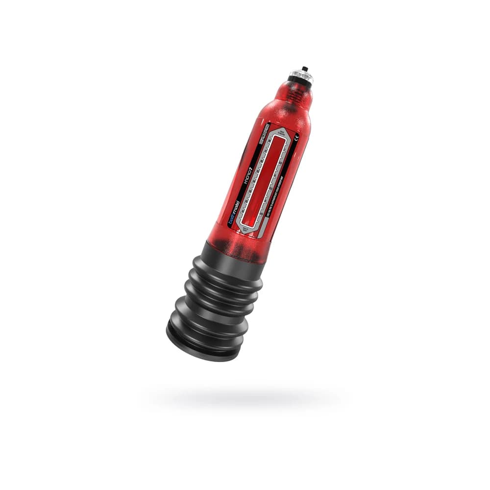 Bathmate Hydro7 Hidrolik Penis Pompası ABS Plastik Kırmızı 30 cm