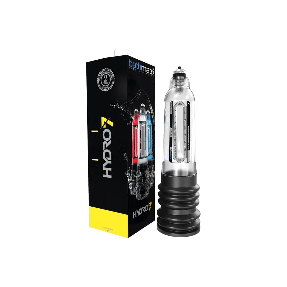 Bathmate Hydro7 Hidrolik Penis Pompası Transparan 30 cm thumbnail 4