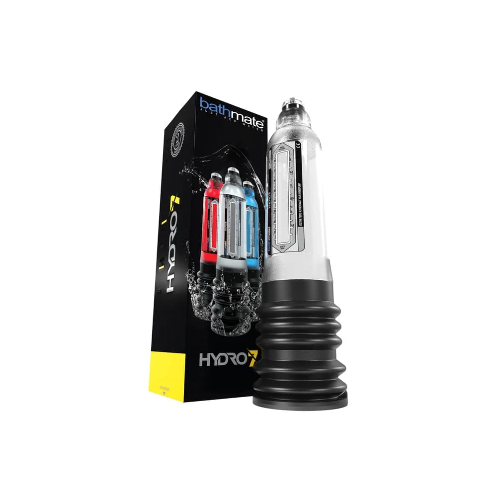 Bathmate Hydro7 Hidrolik Penis Pompası Transparan 30 cm thumbnail 6