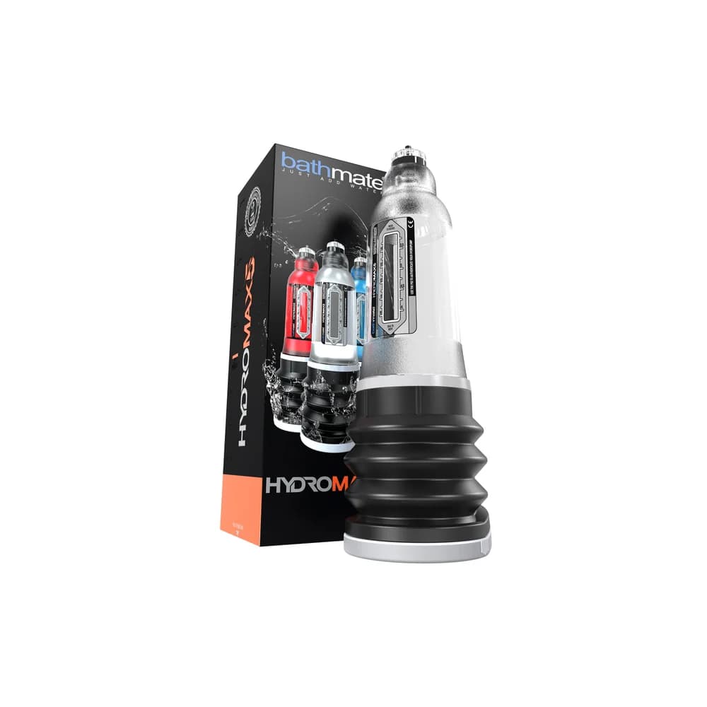 Bathmate Hydromax5 Transparan ABS Plastik Penis Pompası 26 cm thumbnail 5