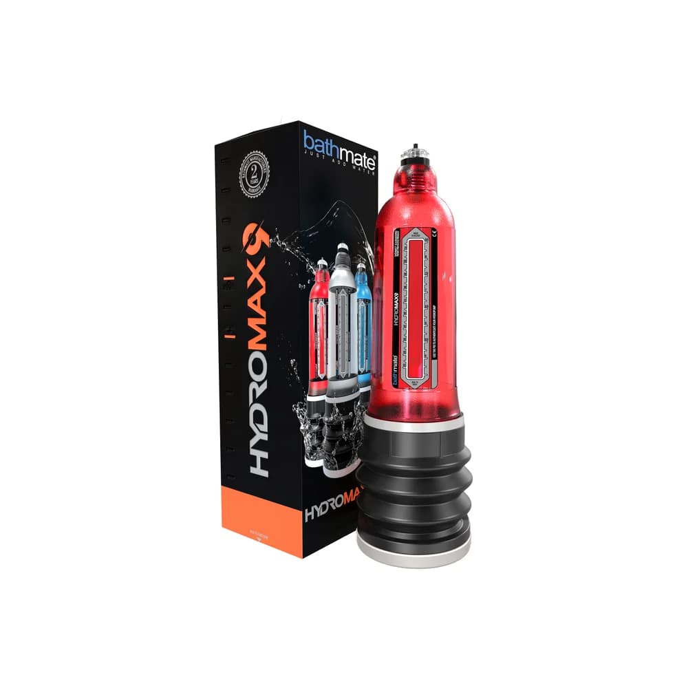 Bathmate Hydromax9 Hidrolik Penis Pompası Kırmızı 32.5 cm (Hydromax X40) thumbnail 4