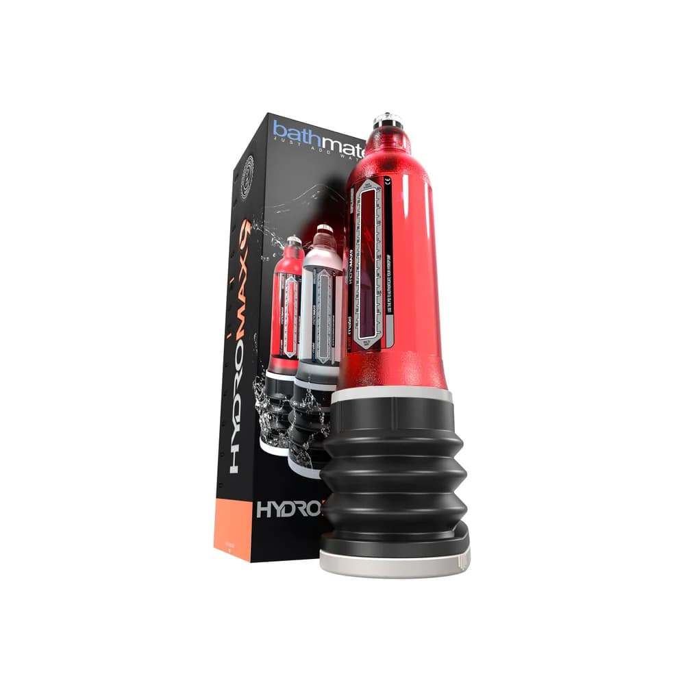 Bathmate Hydromax9 Hidrolik Penis Pompası Kırmızı 32.5 cm (Hydromax X40) thumbnail 5