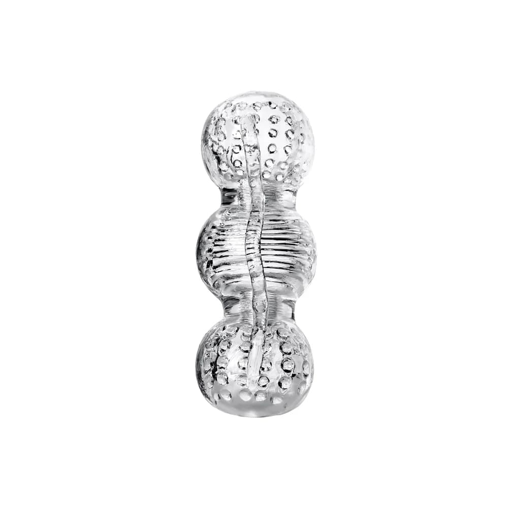 Lingam by TOYFA Rashmi Şeffaf TPE Erkek Mastürbatörü 15,5 cm thumbnail 3