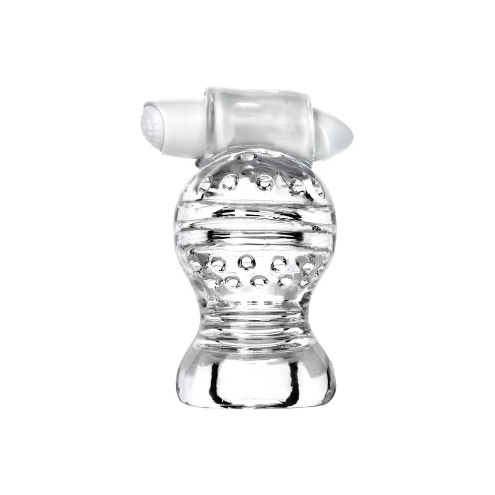 Lingam by TOYFA Shakti Şeffaf 9 cm TPE Mastürbatör thumbnail 3