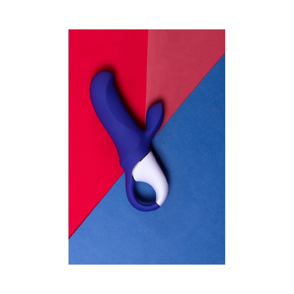 Satisfyer Magic Bunny Çift Motorlu G-Noktası ve Klitoris Uyarıcı Mor Vibratör 17.7 cm thumbnail 15