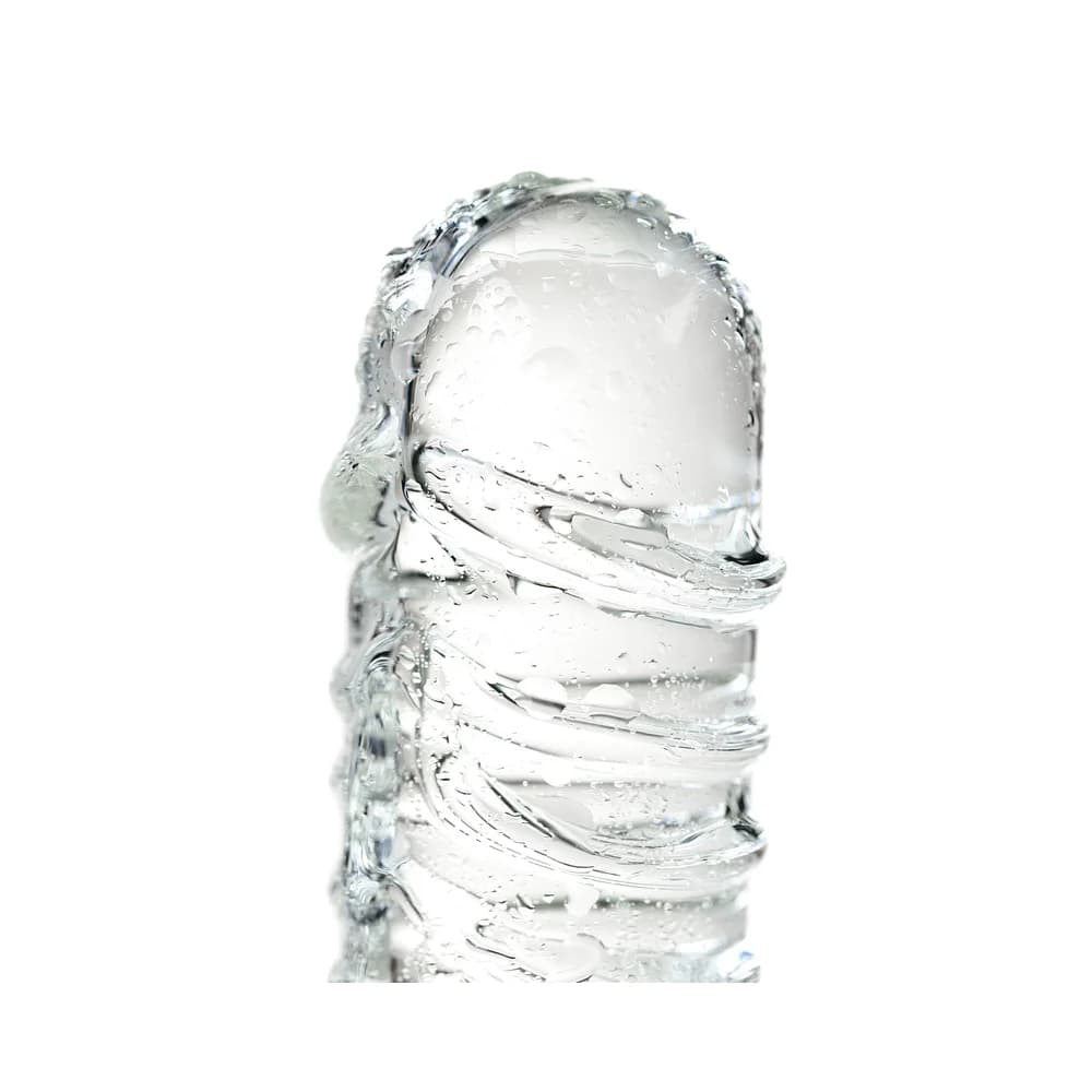 Sexus Glass Transparan Cam 21 cm Fantezi Dildo thumbnail 10