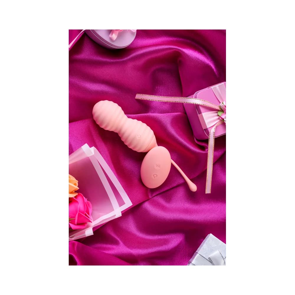 Eromantica Zefyr 2'si 1 Arada Uzaktan Kumandalı Silikon Kişisel Antrenör ve Titreşimli Masaj Cihazı Pembe 17.3 cm thumbnail 17
