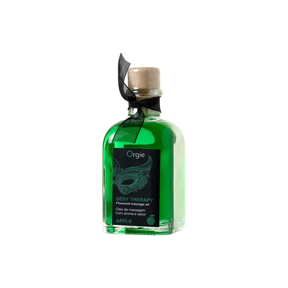 Orgie Sexy Therapy Apple Elma Aromalı Güçlendirici Masaj Yağı 100 ml thumbnail 2