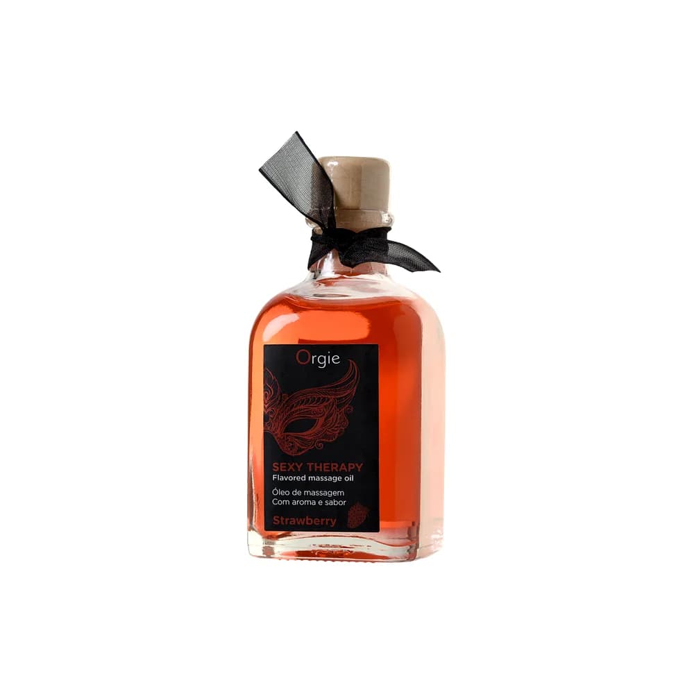Orgie Sexy Therapy Çilek Aromalı Güçlendirici ve Uyarıcı Masaj Yağı 100 ml thumbnail 2