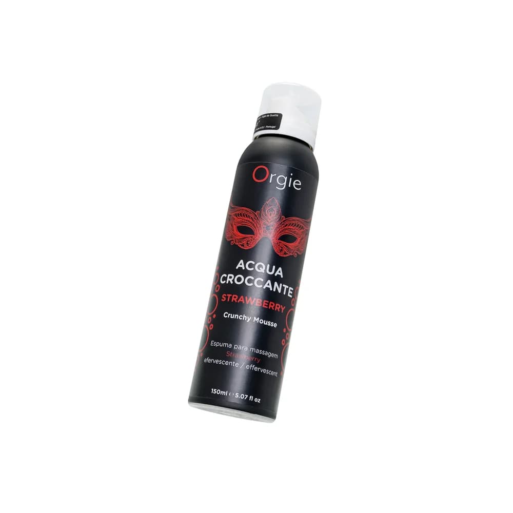 Orgie Acqua Croccante Çilek Aromalı Efervesan Nemlendirici Masaj Köpüğü 150 ml thumbnail 4