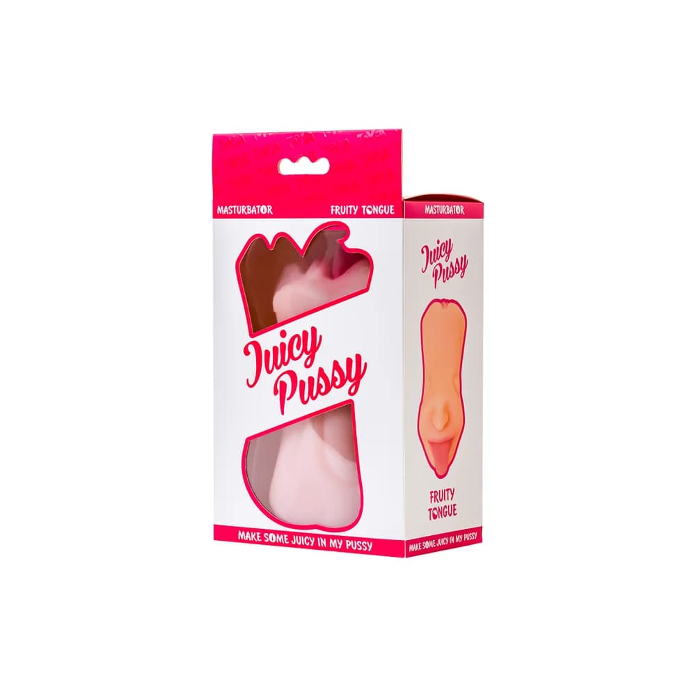 Juicy Pussy by TOYFA Fruity Tongue Gerçekçi Ağız ve Vajina Mastürbatör 19 cm Ten thumbnail 13
