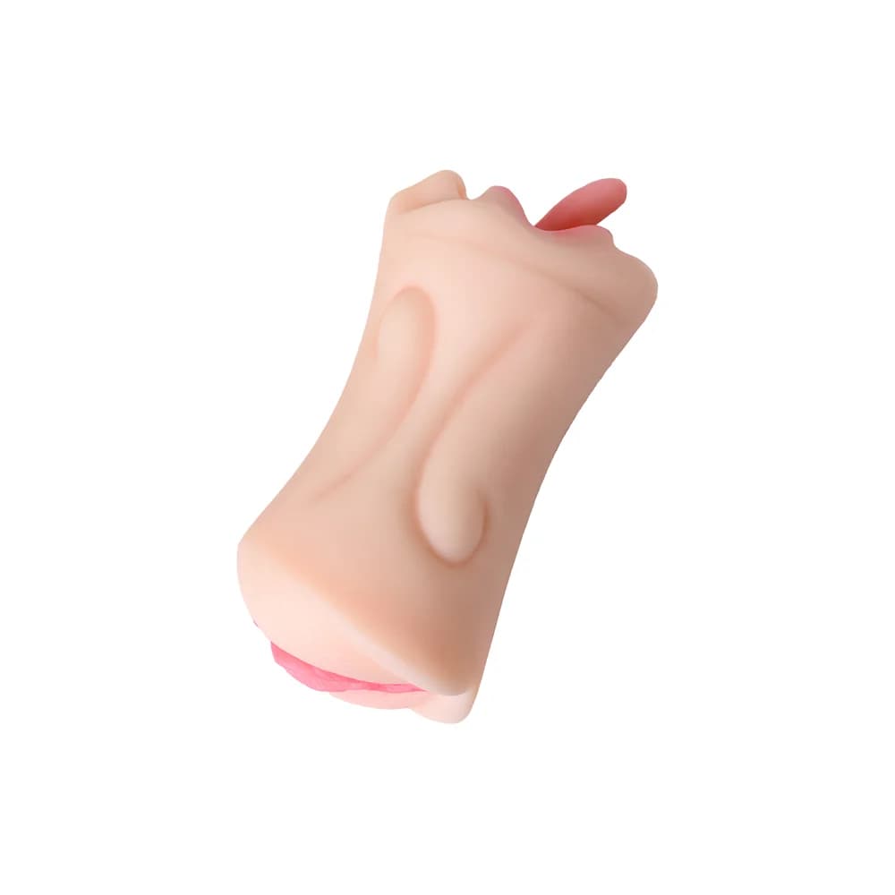 Juicy Pussy by TOYFA Fruity Tongue Gerçekçi Ağız ve Vajina Mastürbatör 19 cm Ten thumbnail 6