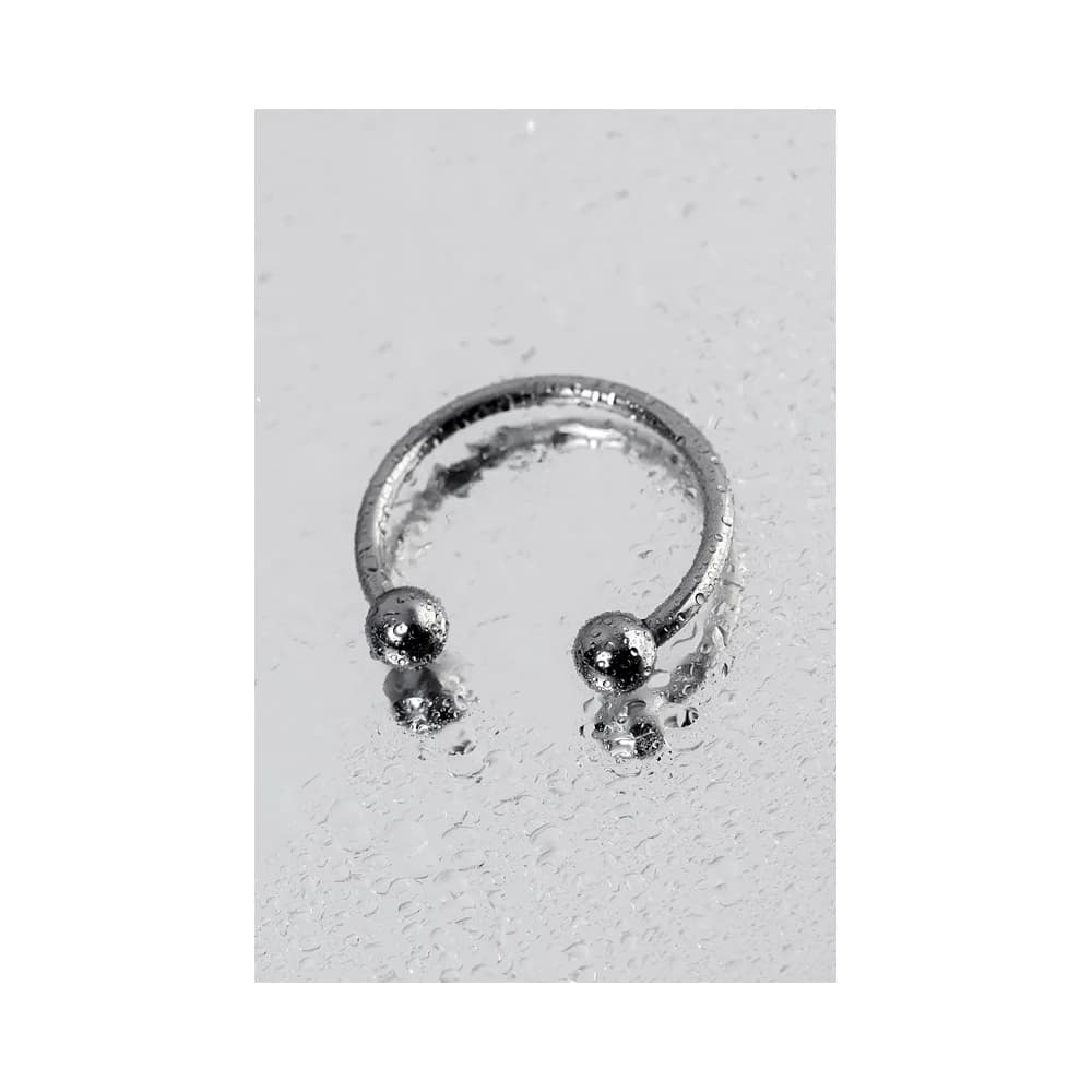 Metal by TOYFA Gümüş Renk 3 cm Ayarlanabilir Metal Penis Montaj ve Masaj Halkası thumbnail 8