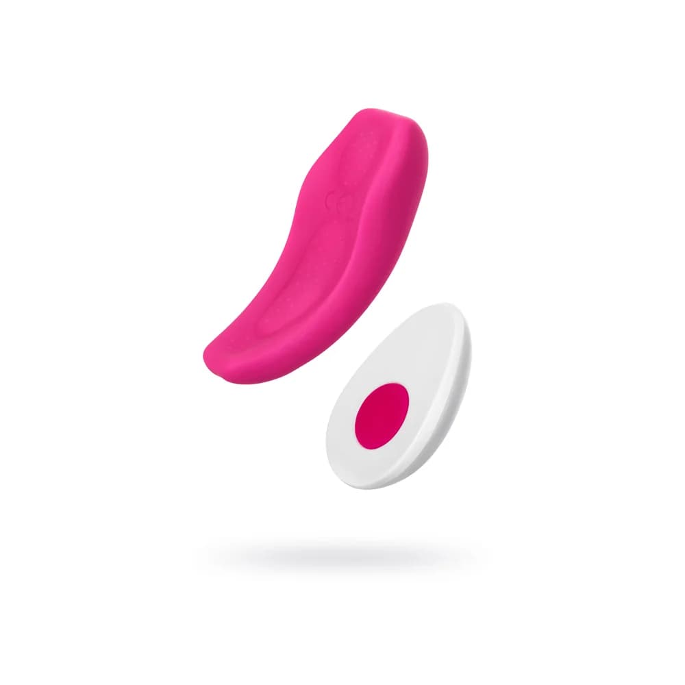 Jos Flirty Uzaktan Kumandalı Giyilebilir Klitoral Vibratör Pembe 9.3 cm
