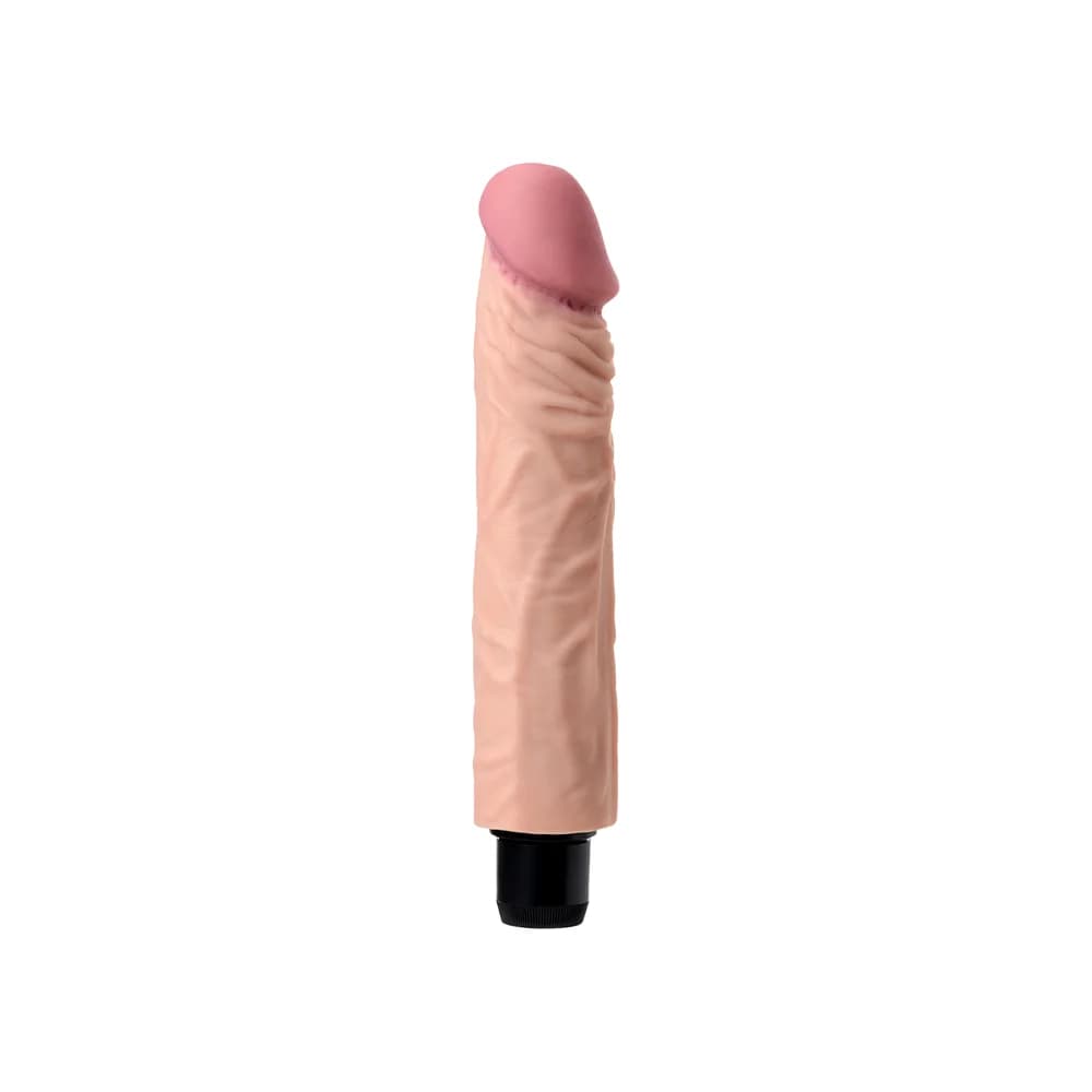 A-Toys by TOYFA Rican 22,5 cm Gerçekçi Titreşimli Vibratör - Ten Rengi thumbnail 3