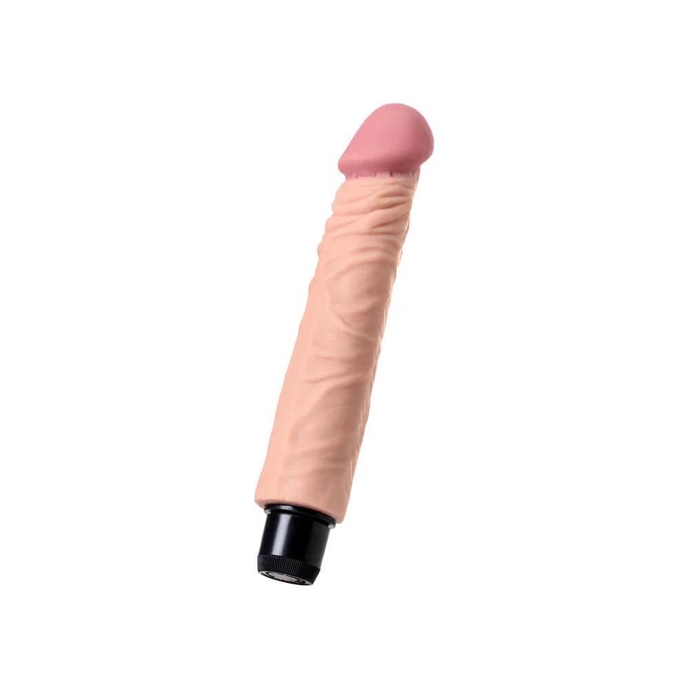 A-Toys by TOYFA Rican 22,5 cm Gerçekçi Titreşimli Vibratör - Ten Rengi thumbnail 5