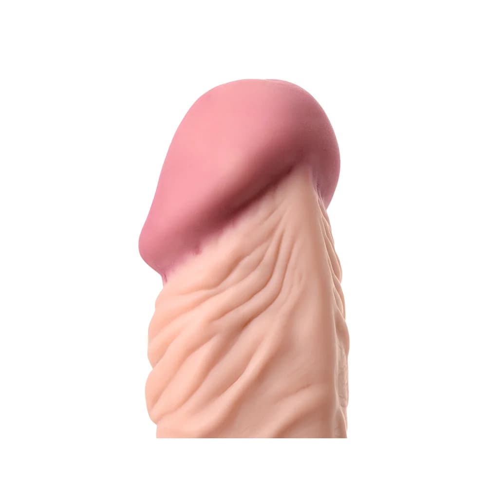 A-Toys by TOYFA Rican 22,5 cm Gerçekçi Titreşimli Vibratör - Ten Rengi thumbnail 9