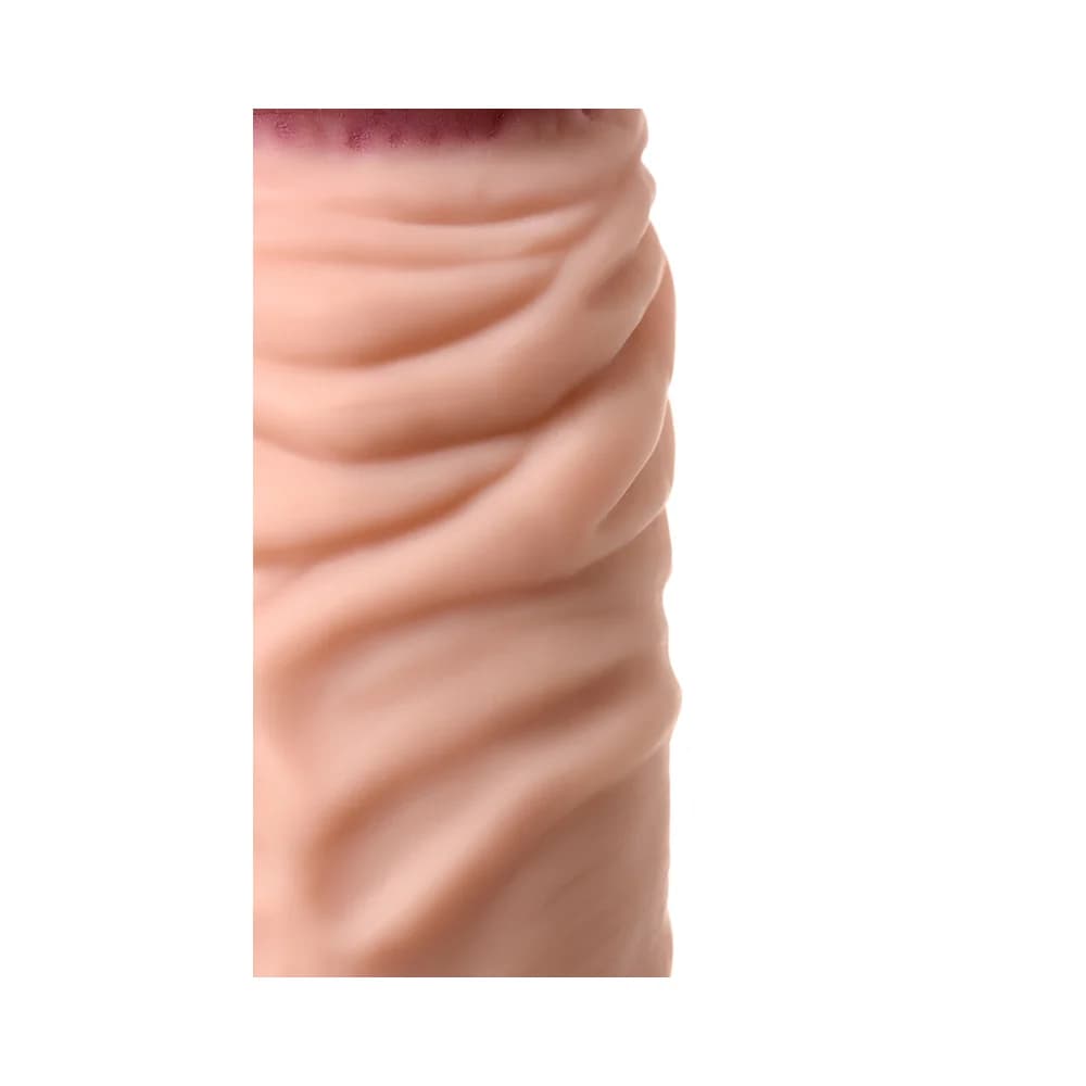 A-Toys by TOYFA Rican 22,5 cm Gerçekçi Titreşimli Vibratör - Ten Rengi thumbnail 10