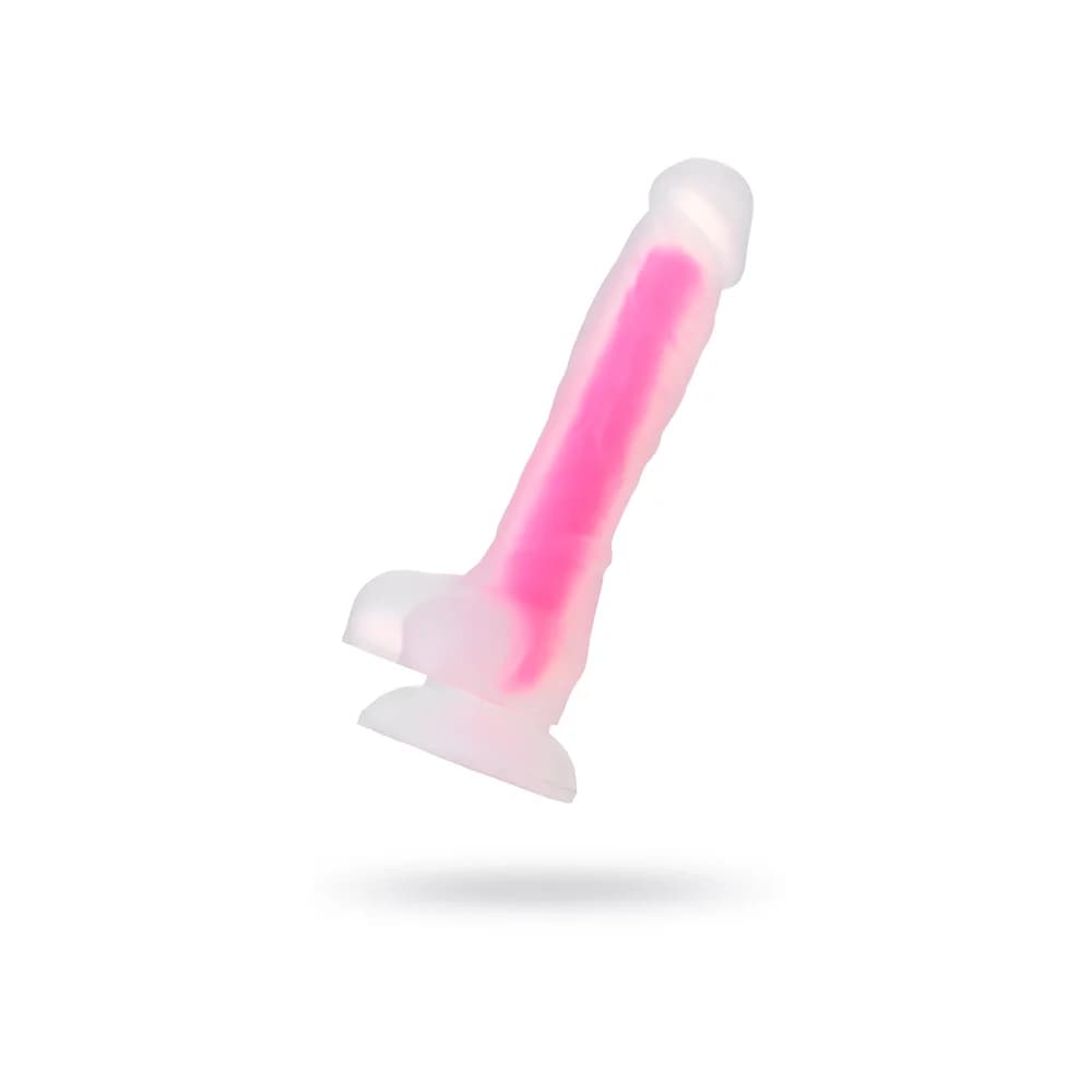 Beyond by Toyfa Peter Glow 22 cm Gece Parlayan Gerçekçi Silikon Dildo