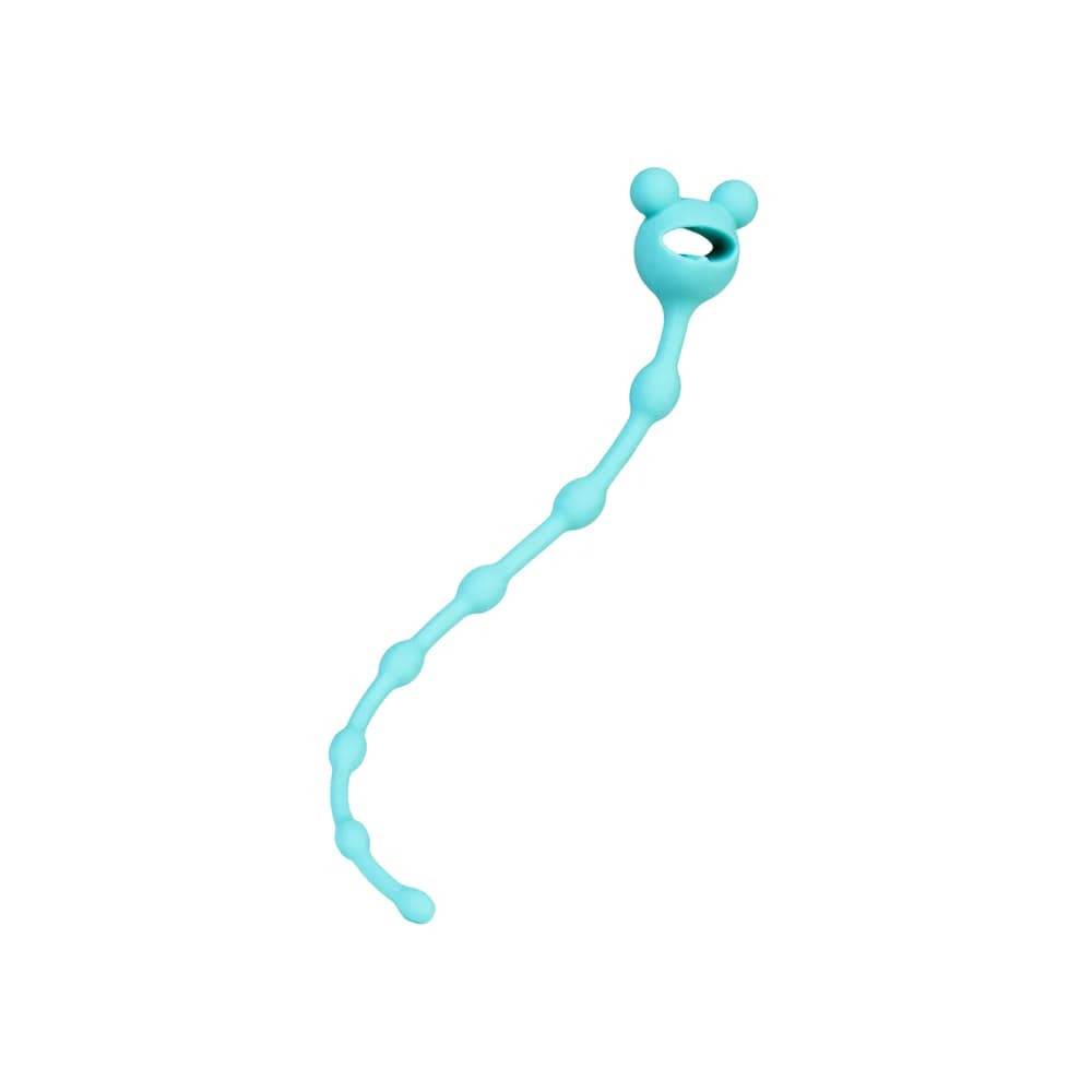 ToDo by Toyfa Froggy Esnek Silikon Mavi Anal Zinciri 27.4 cm thumbnail 2