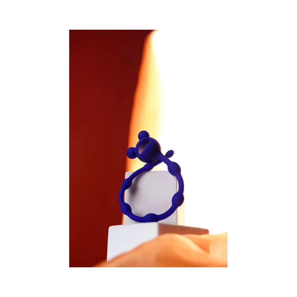 ToDo by Toyfa Froggy Esnek Silikon Mavi Anal Zincir 27.4 cm thumbnail 6