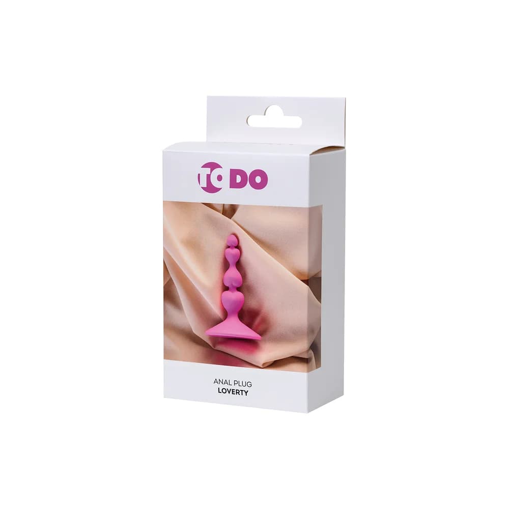 ToDo by Toyfa Loverty Silikon Pembe Kalpli Anal Kılıf 8 cm thumbnail 6