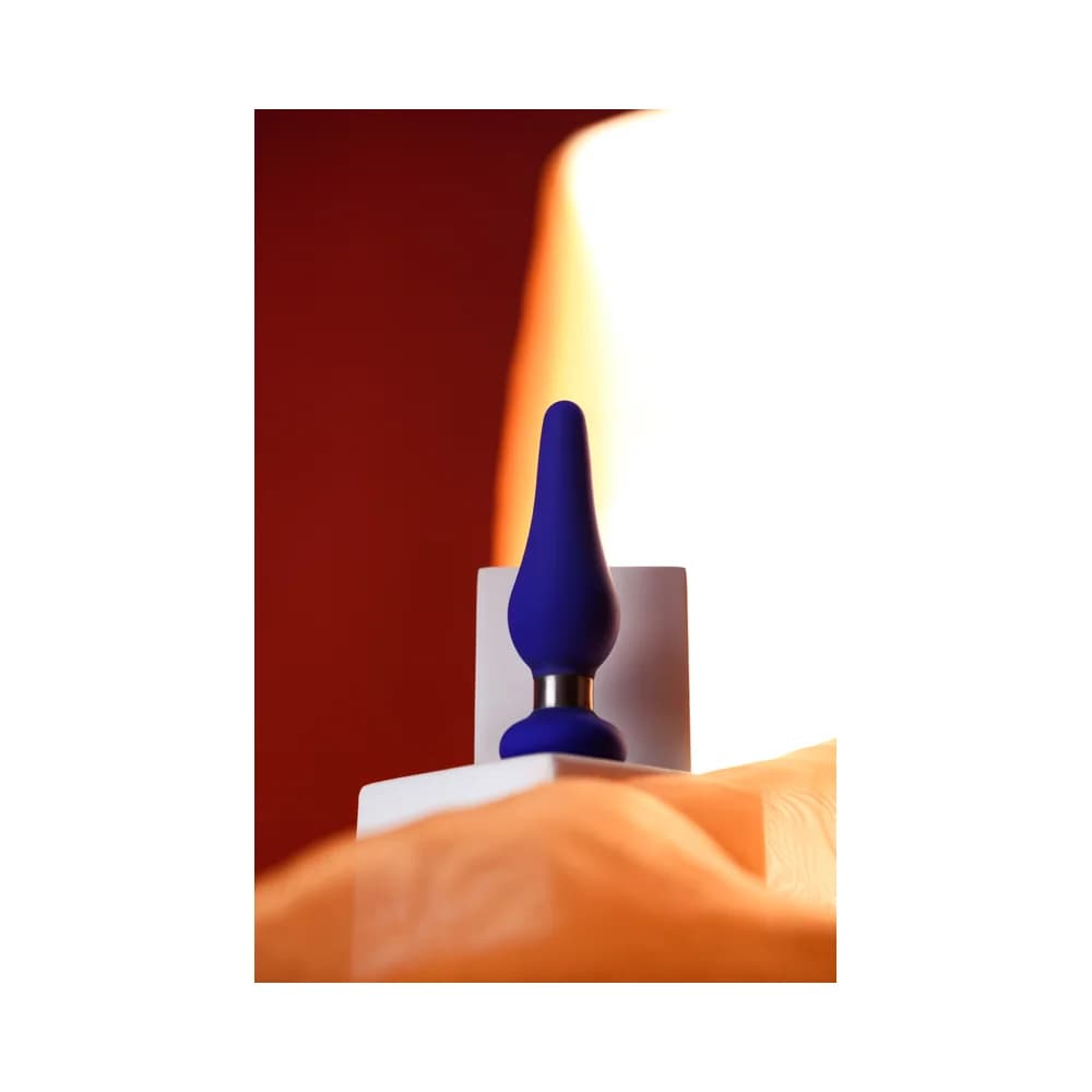 ToDo by Toyfa Klasik Silikon Anal Plug - Mavi, S Beden, 10 cm thumbnail 8