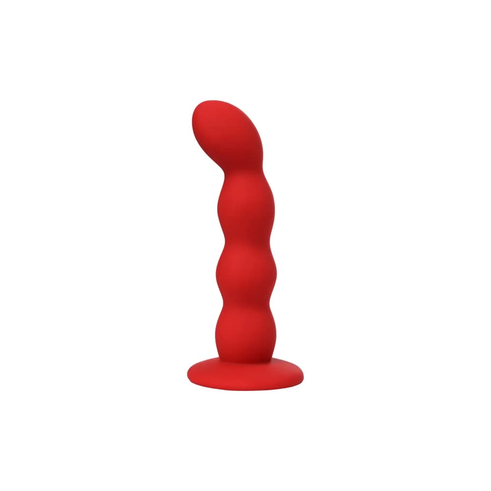 ToDo by Toyfa Favorite Kırmızı Silikon 13 cm Anal Plug thumbnail 3