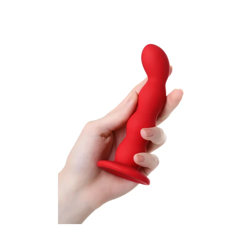 ToDo by Toyfa Favorite Kırmızı Silikon 13 cm Anal Plug thumbnail 5