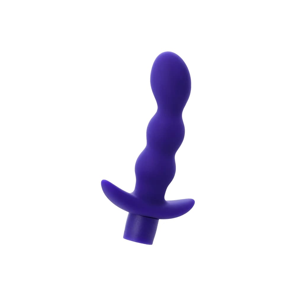 ToDo by Toyfa Adore Titreşimli Silikon Anal Plug Mavi 15 cm thumbnail 4