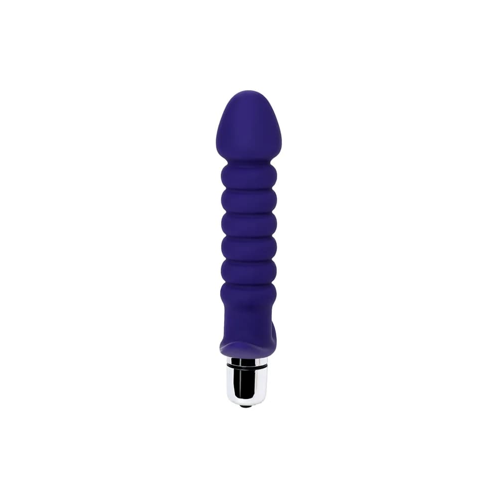 ToDo by Toyfa Condal Suya Dayanıklı Kabartmalı Mor Anal Vibratör 14 cm thumbnail 3