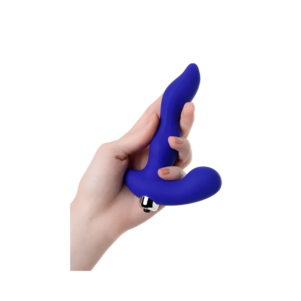 ToDo by Toyfa Stroman Titreşimli Silikon Prostat Stimülatörü - 14.5 cm Mavi thumbnail 4