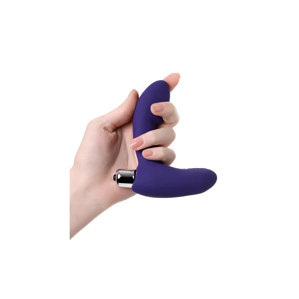 ToDo by Toyfa Bruman Titreşimli Silikon Prostat Stimülatörü - Mor, 12 cm thumbnail 5