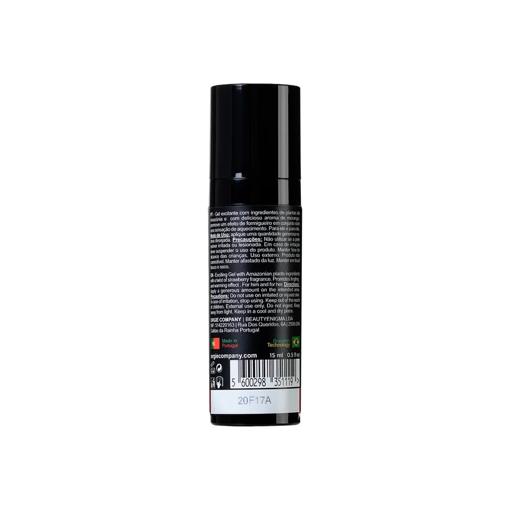 Orgie Sexy Vibe Hot Isı ve Uyarıcı Etkili Çiftlere Özel Duyusal Jel 15 ml thumbnail 2