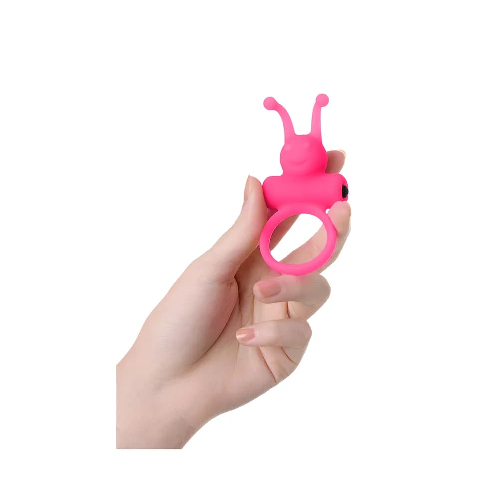 Eromantica Silikon Pembe Penis Üzerindeki Ereksiyon Halkası 3.1 cm thumbnail 6