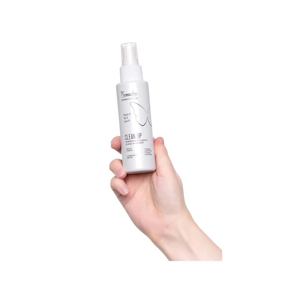Eromantica 110 ml Antibakteriyel Oyuncak Temizleme ve Dezenfektan Spreyi thumbnail 4