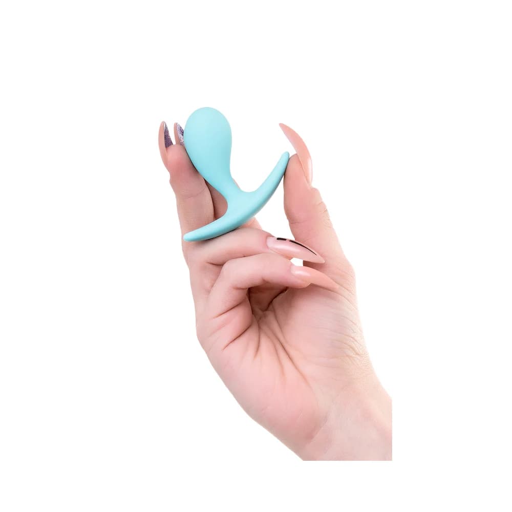ToDo by Toyfa Blob Silikon Anal Plug Mavi 5.5 cm thumbnail 5
