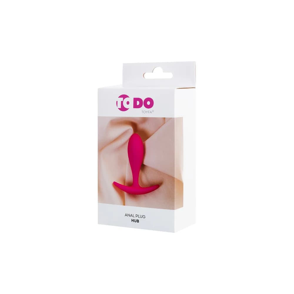 ToDo by Toyfa Hub Silikon Anal Plug - Pembe 7.2 cm thumbnail 6