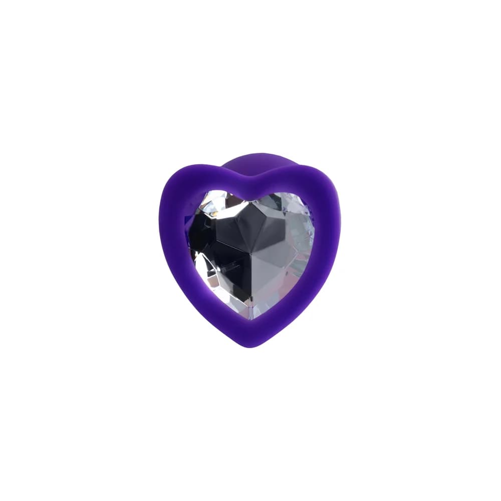 ToDo by Toyfa Diamond Heart Silikon Mor Anal Plug 7 cm thumbnail 3